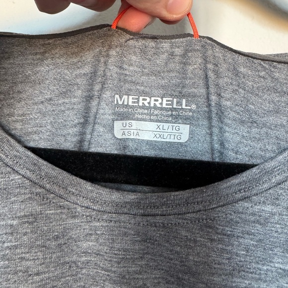 Merrell Heather Gray Short Sleeve Tee - Picture 4 of 4